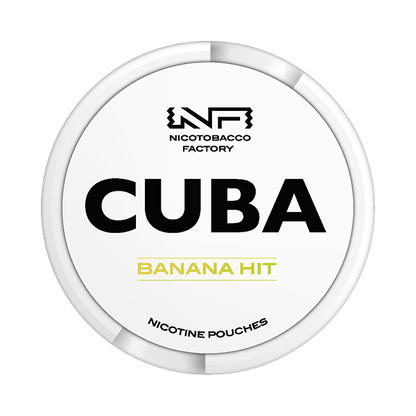 CUBA WHITE BANANA HIT – Buy JetSnus Nicotine Pouches Online | JetSnus