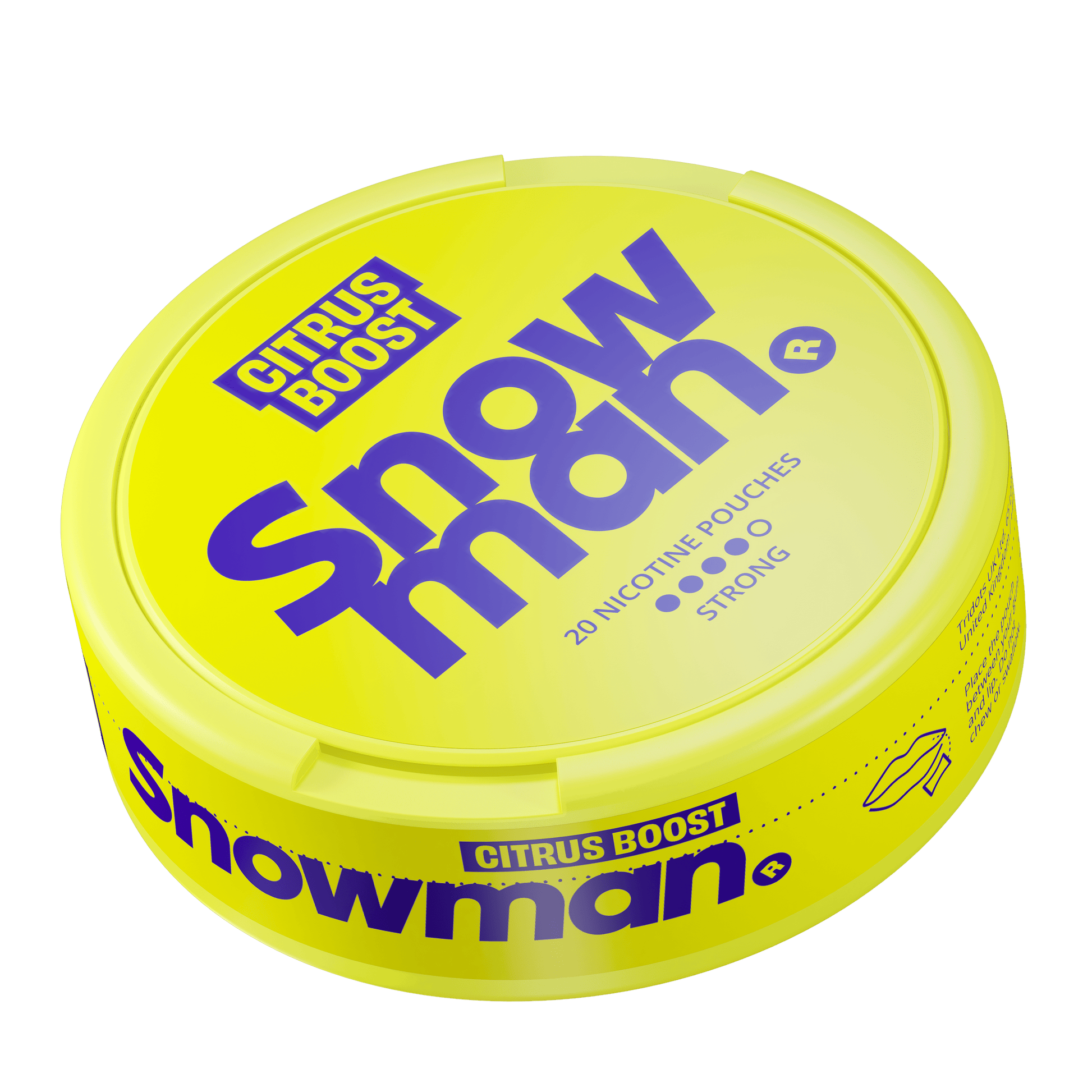 SNOWMAN CITRUS BOOST STRONG – Buy Tridots Ltd Nicotine Pouches Online | JetSnus