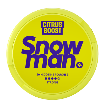 SNOWMAN CITRUS BOOST STRONG – Buy Tridots Ltd Nicotine Pouches Online | JetSnus