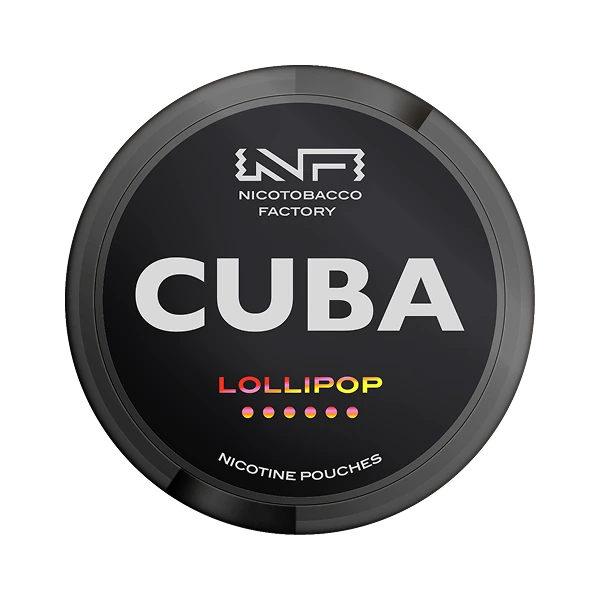 cuba black lollipop can 66mg