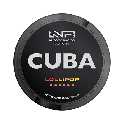 cuba black lollipop can 66mg