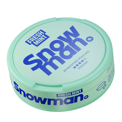 SNOWMAN FRESH MINT STRONG – Buy Tridots Ltd Nicotine Pouches Online | JetSnus