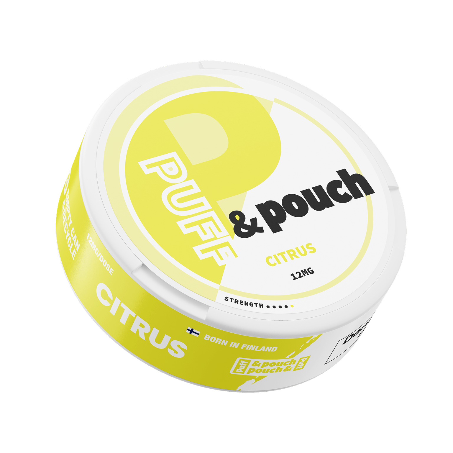 PUFF & POUCH CITRUS 12MG – Buy PREMIUM POUCH FINLAND OY Nicotine Pouches Online | JetSnus
