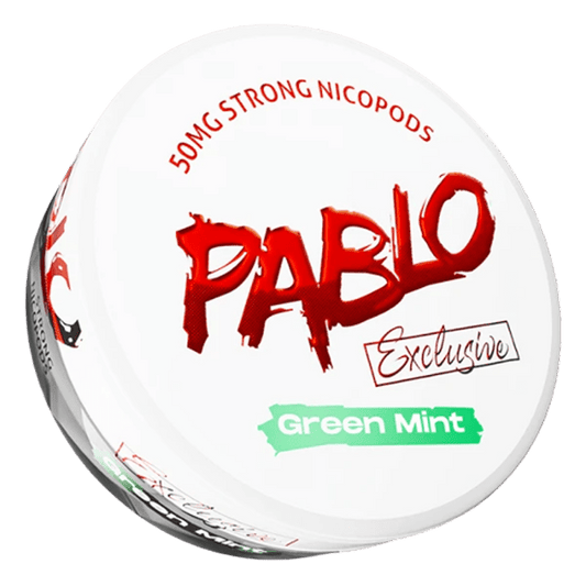 PABLO EXCLUSIVE GREEN MINT – Buy N.G.P Nicotine Pouches Online | JetSnus