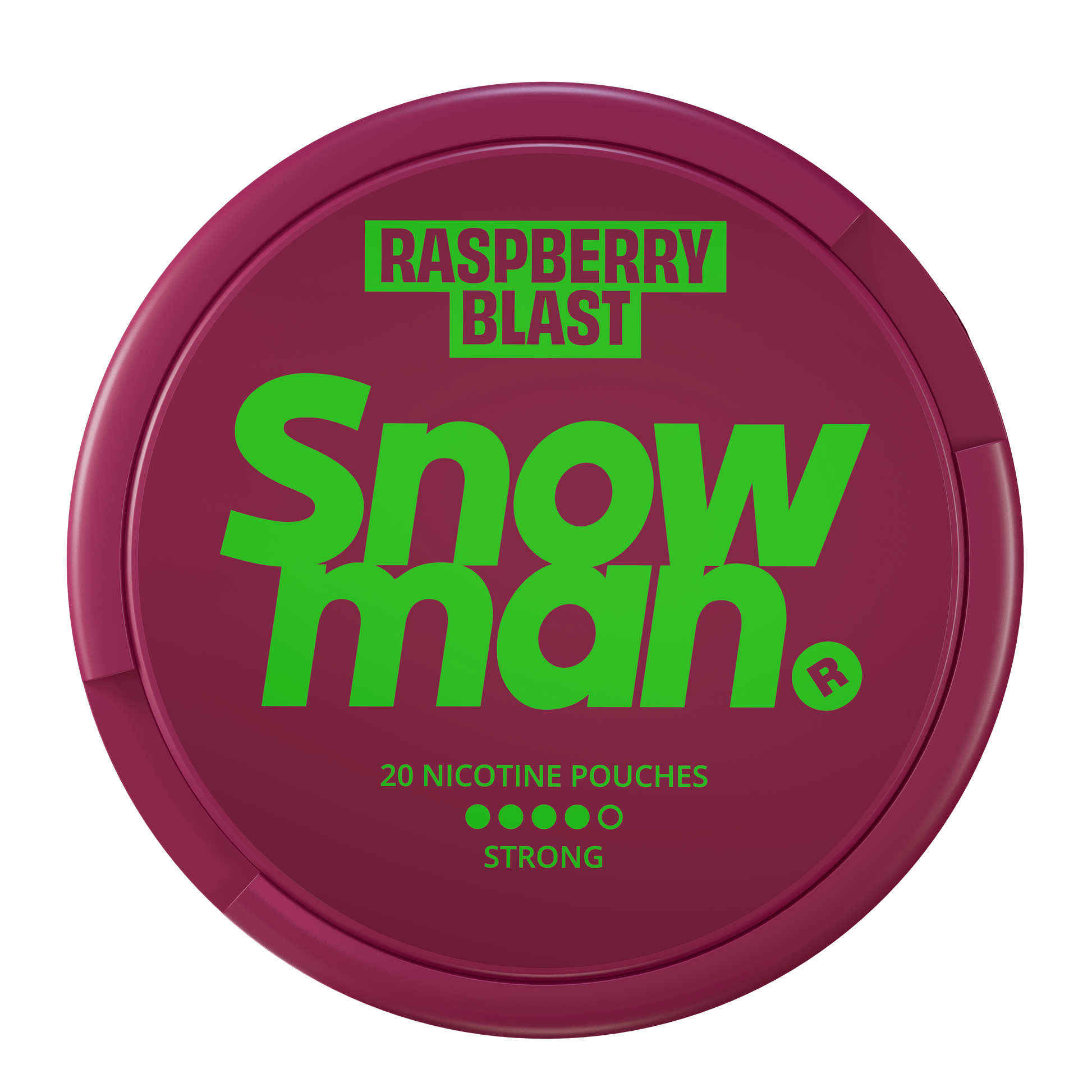 SNOWMAN RASPBERRY BLAST STRONG – Buy Tridots Ltd Nicotine Pouches Online | JetSnus
