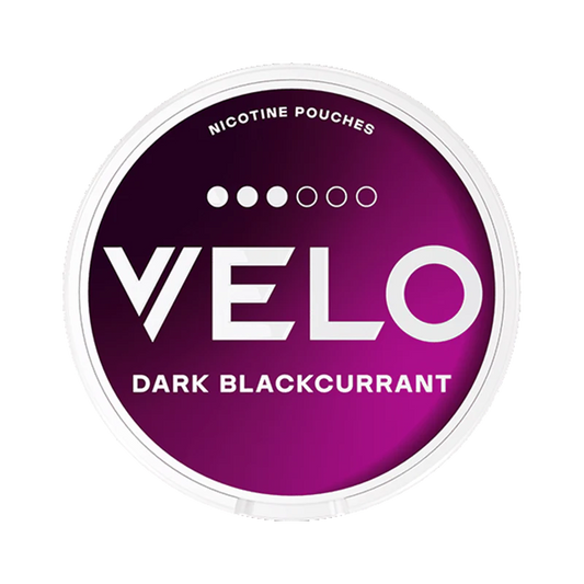 Buy VELO Dark Blackcurrant 11.4mg nicotine pouches online EU