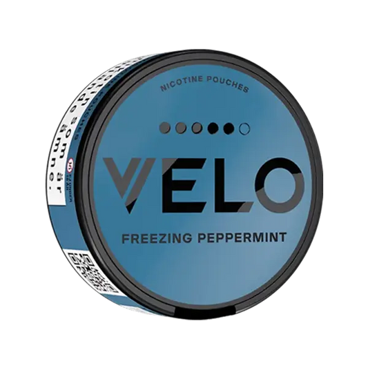 VELO FREEZING PEPPERMINT 5 (ULTRA) – Buy Nicotine Pouches Online | JetSnus