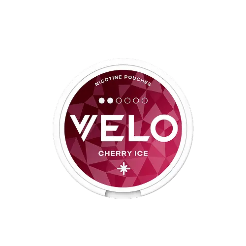 VELO Cherry Ice Mini 6MG nicotine pouches can – cherry ice flavor, 9.6 mg/g nicotine