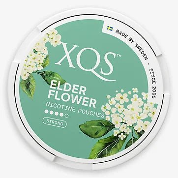 XQS ELEDER FLOWER STRONG – Buy XQS Nicotine Pouches Online | JetSnus