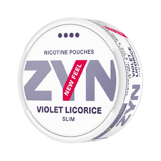ZYN Violet Licorice Slim Strong – Buy NORDIC EXPRESS AB Nicotine Pouches Online | JetSnus