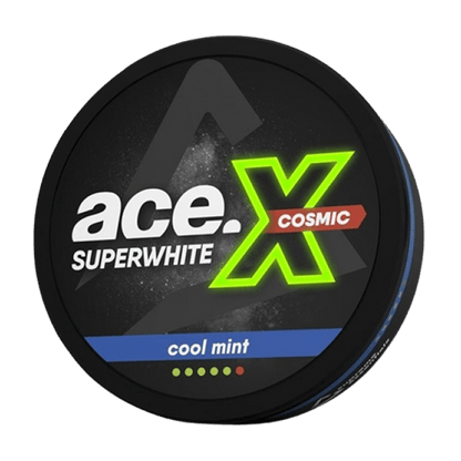 ACE X COSMIC COOL MINT – Buy NORDIC EXPRESS AB Nicotine Pouches Online | JetSnus
