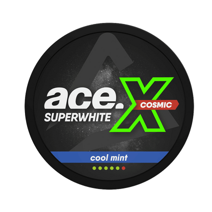 ACE X COSMIC COOL MINT – Buy NORDIC EXPRESS AB Nicotine Pouches Online | JetSnus