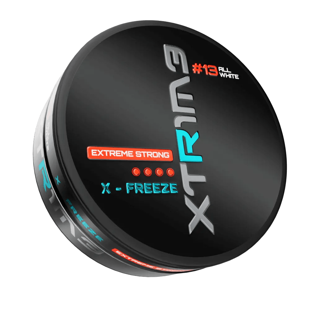 XTRIME X - FREEZE – Buy NGP DISTRIBUTION APS Nicotine Pouches Online | JetSnus