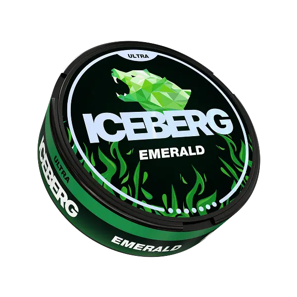 ICEBERG EMERALD 70mg – Buy POUCHES Nicotine Pouches Online | JetSnus