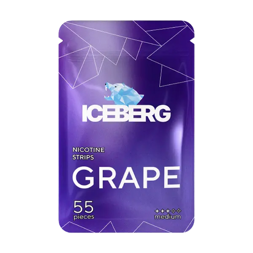 ICEBERG GRAPE STRIPS 11MG