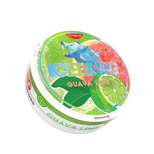 Buy Iceberg exotic fruit Guava Lime with 50mg nicotine on Jetsnus.com