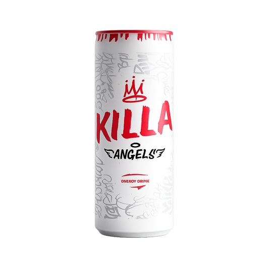 Killa Angels Energy Drink 250ml sugar-free energy drink can
