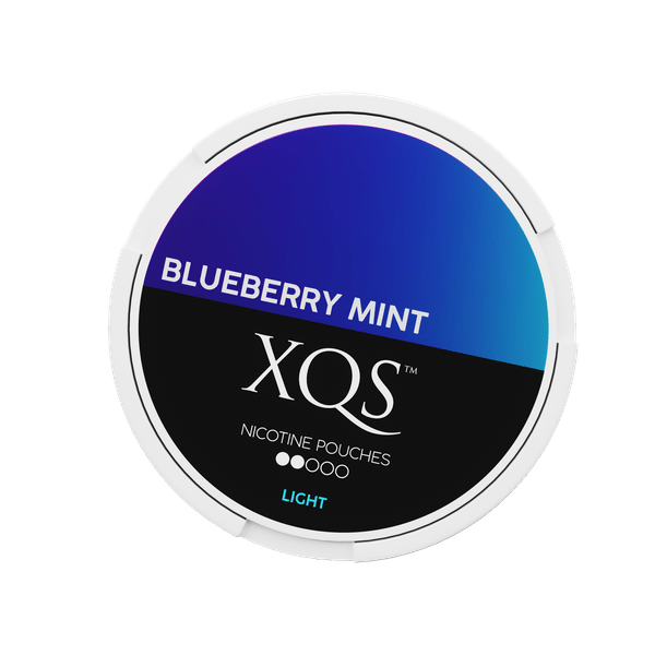 XQS BLUEBERRY MINT LIGHT – Buy XQS Nicotine Pouches Online | JetSnus