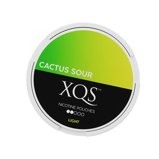 XQS CACTUS SOUR LIGHT – Buy XQS Nicotine Pouches Online | JetSnus