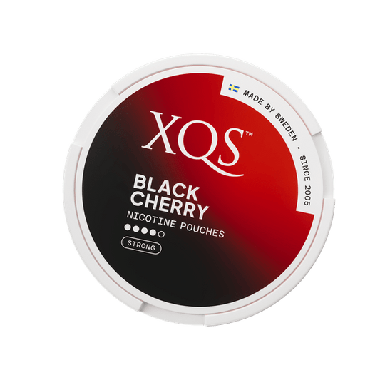 XQS BLACK CHERRY STRONG – Buy XQS Nicotine Pouches Online | JetSnus
