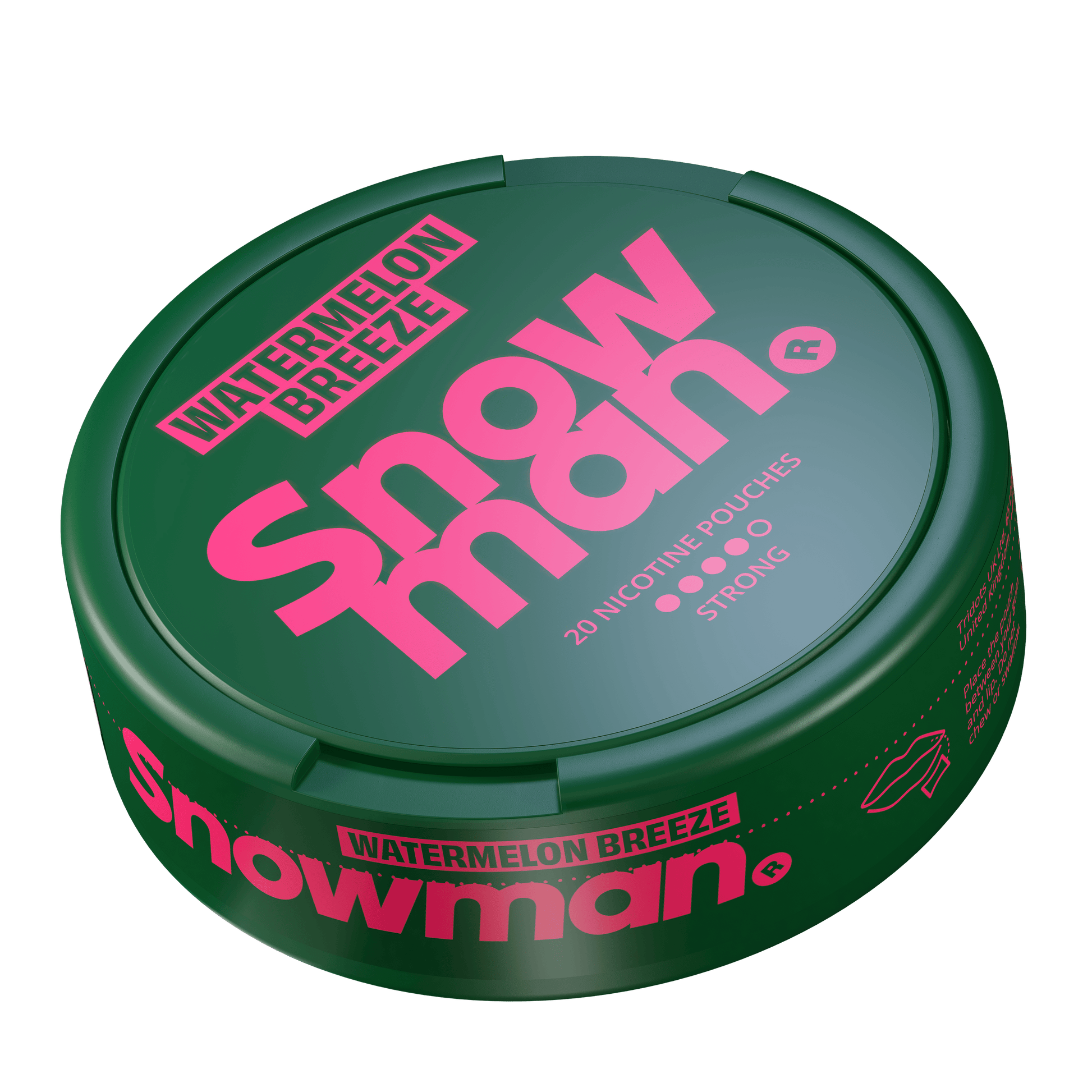 SNOWMAN WATERMELON BREEZE STRONG – Buy Tridots Ltd Nicotine Pouches Online | JetSnus