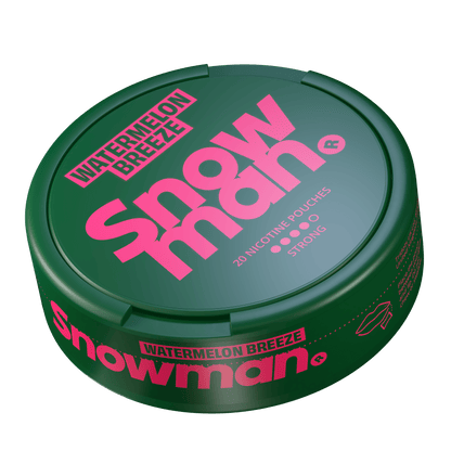 SNOWMAN WATERMELON BREEZE STRONG – Buy Tridots Ltd Nicotine Pouches Online | JetSnus