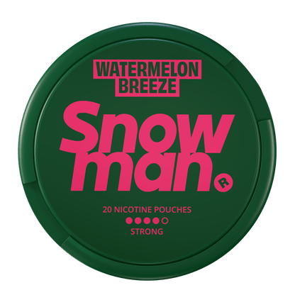 SNOWMAN WATERMELON BREEZE STRONG – Buy Tridots Ltd Nicotine Pouches Online | JetSnus