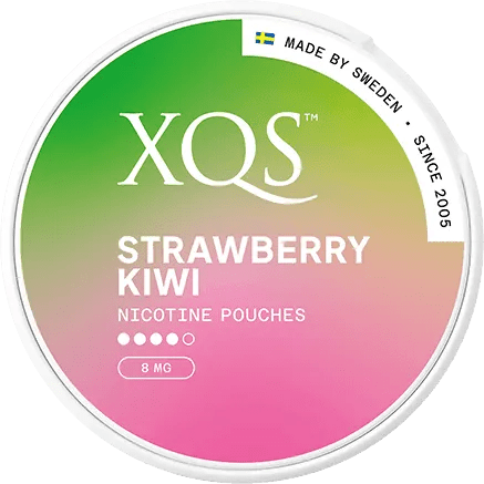 XQS STRAWBERRY KIWI STRONG – Buy XQS Nicotine Pouches Online | JetSnus
