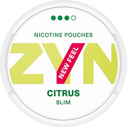 ZYN Citrus Slim Strong – Buy NORDIC EXPRESS AB Nicotine Pouches Online | JetSnus