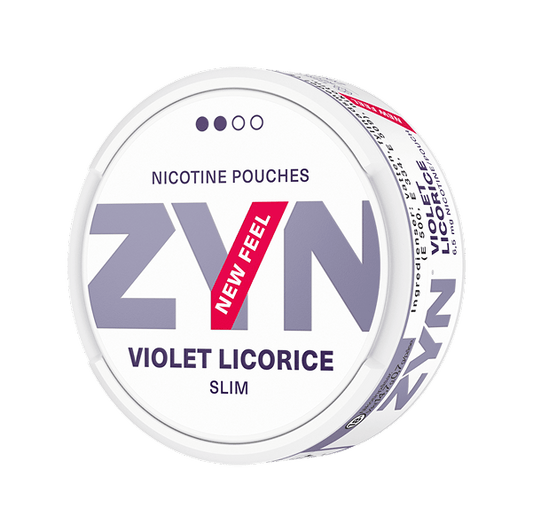 ZYN Violet Licorice Slim – Buy NORDIC EXPRESS AB Nicotine Pouches Online | JetSnus