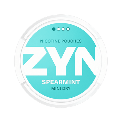 ZYN Spearmint Mini – Buy NORDIC EXPRESS AB Nicotine Pouches Online | JetSnus