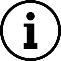 Product information icon